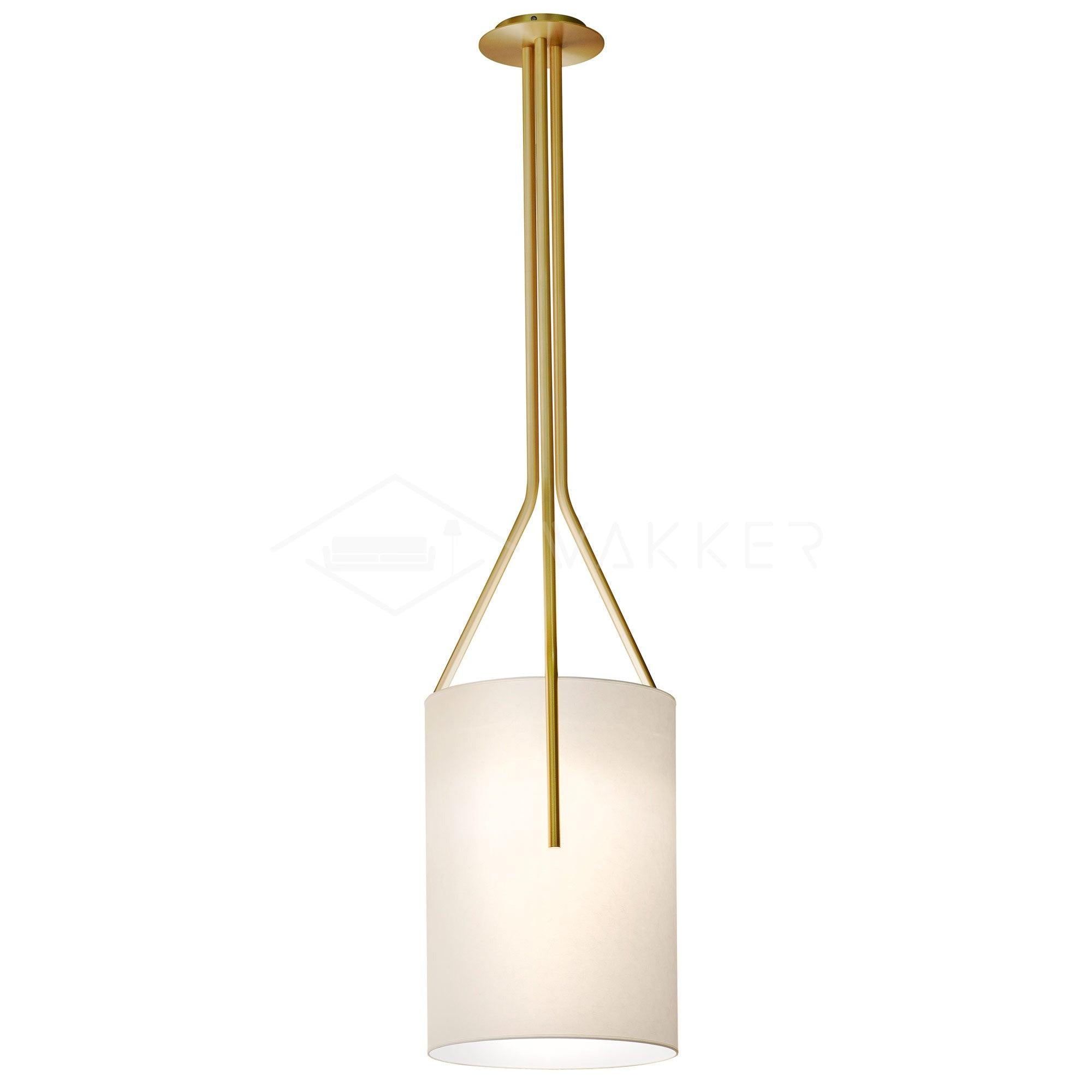 Lustra Kronleuchter LED 3-flammig Messing Modern-Letslighting