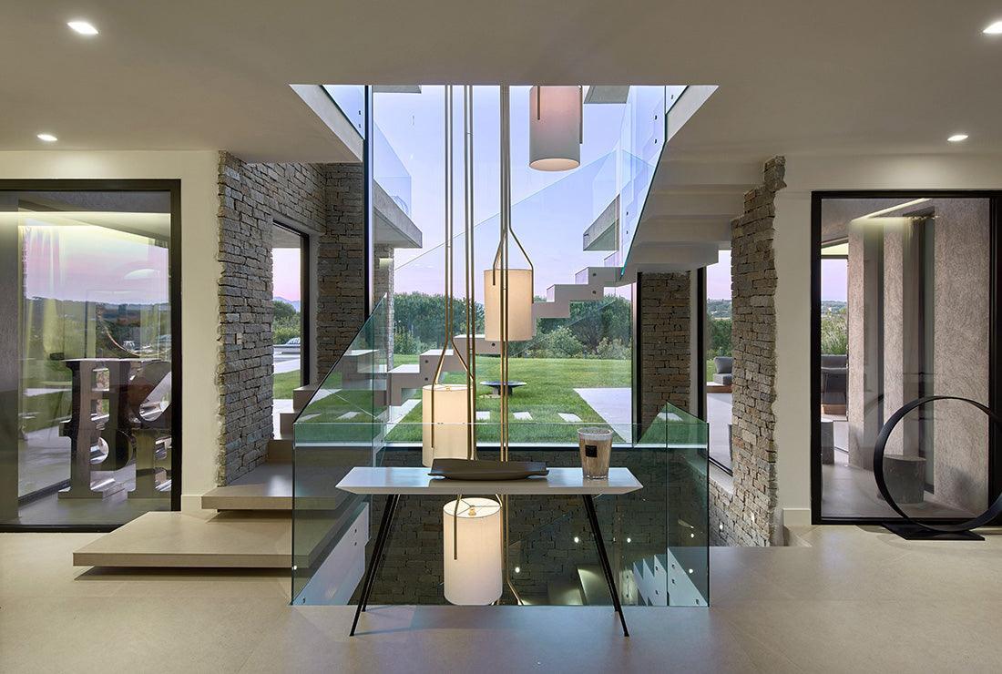 Lustra Kronleuchter LED 3-flammig Messing Modern-Letslighting