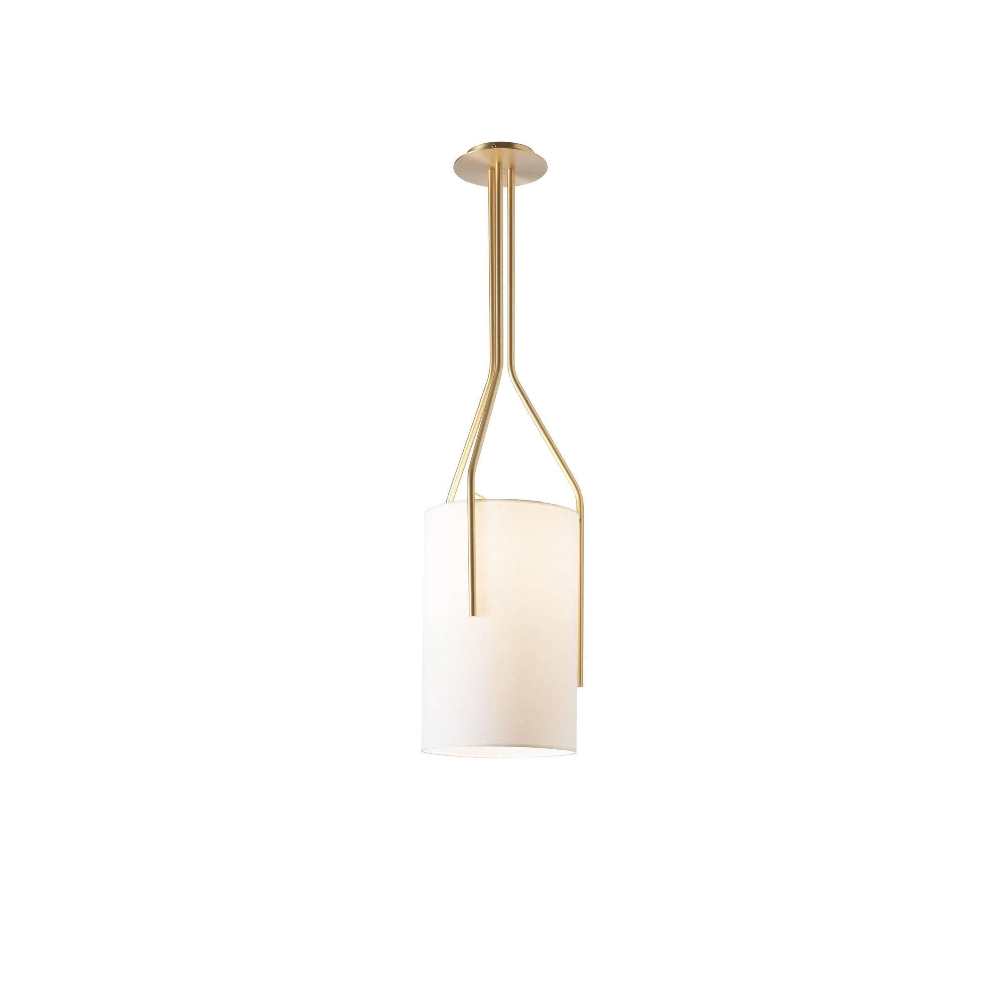 Lustra Kronleuchter LED 3-flammig Messing Modern-Letslighting
