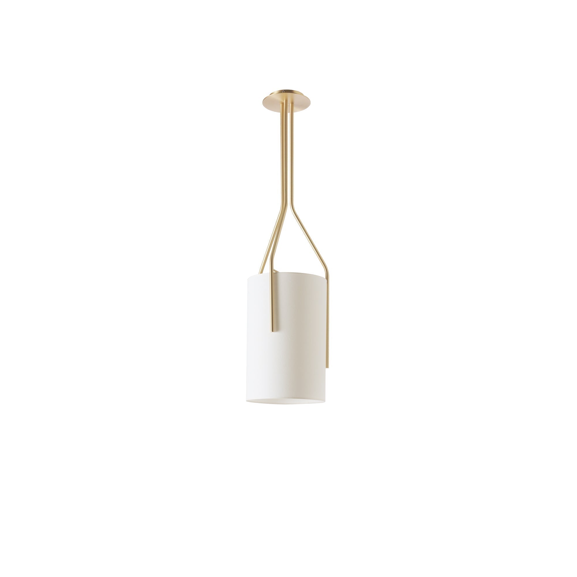 Lustra Kronleuchter LED 3-flammig Messing Modern-Letslighting