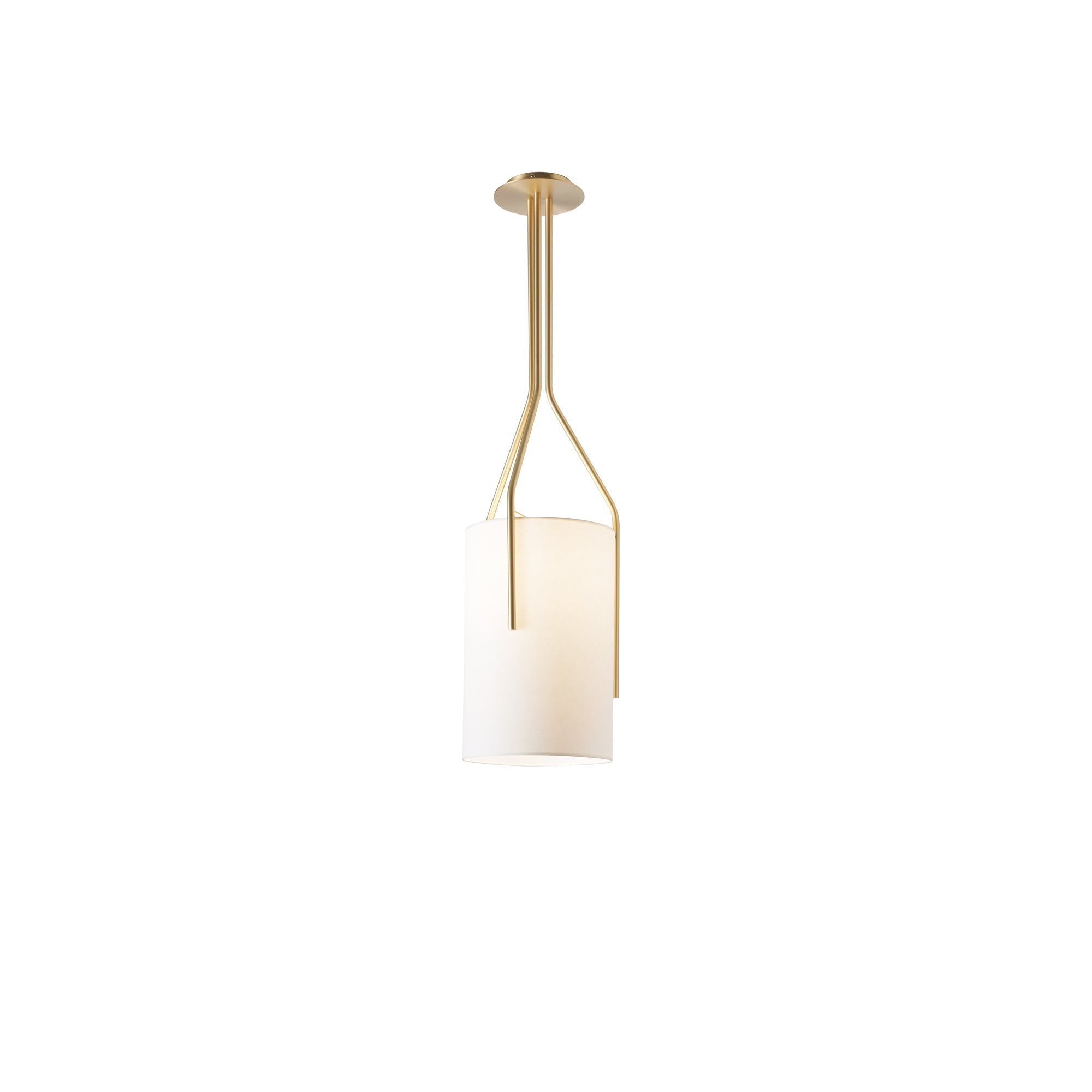 Lustra Kronleuchter LED 3-flammig Messing Modern-Letslighting