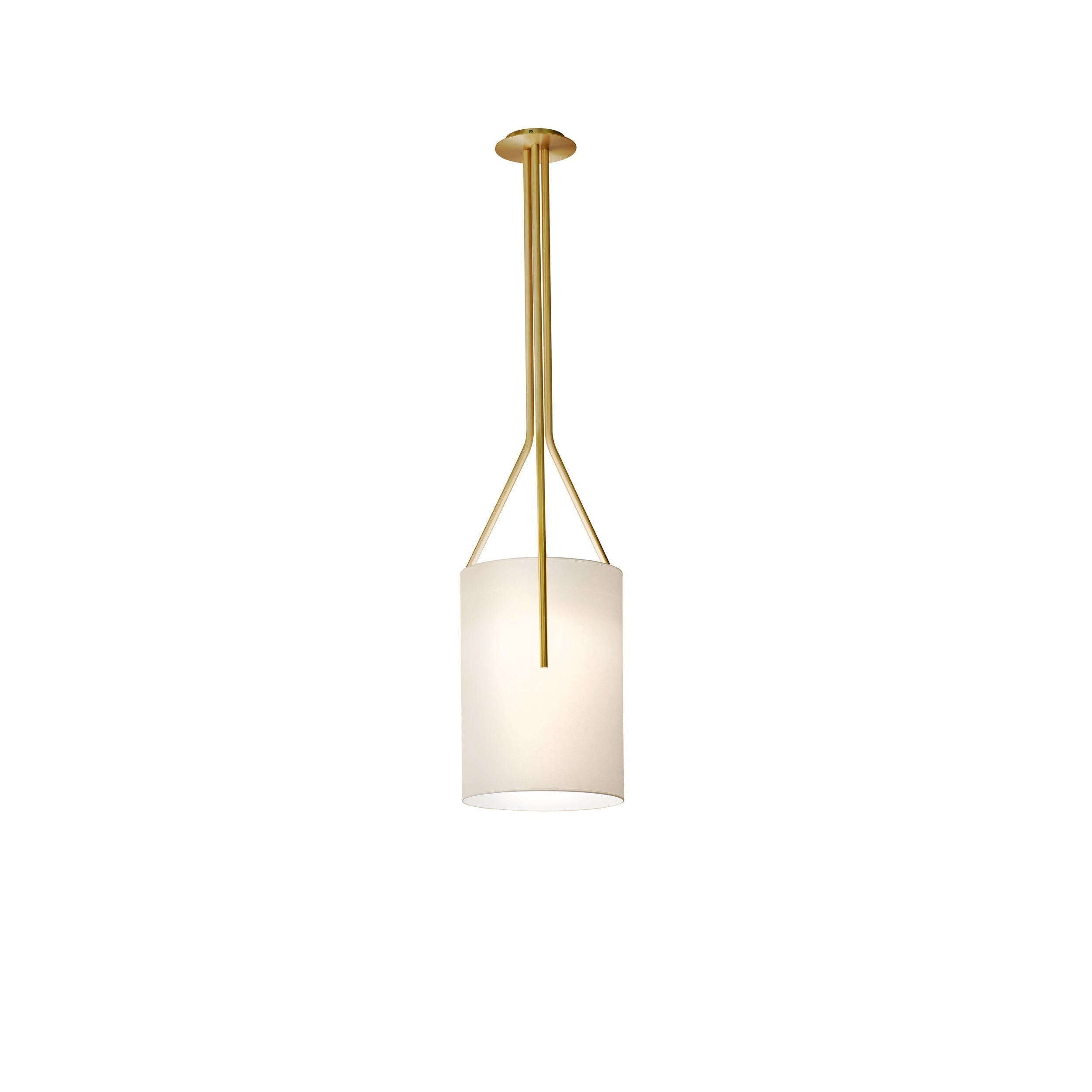 Lustra Kronleuchter LED 3-flammig Messing Modern-Letslighting