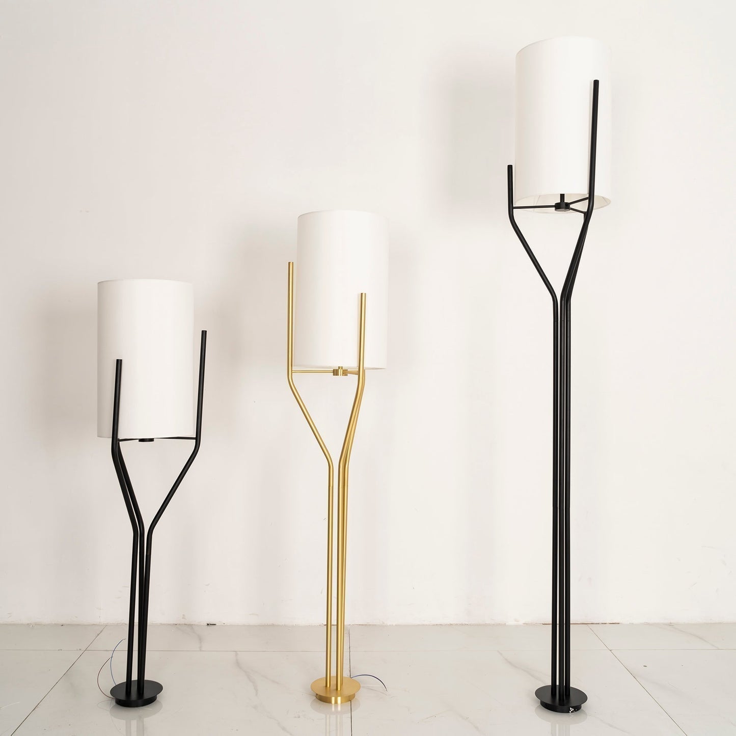 Lustra Kronleuchter LED 3-flammig Messing Modern-Letslighting