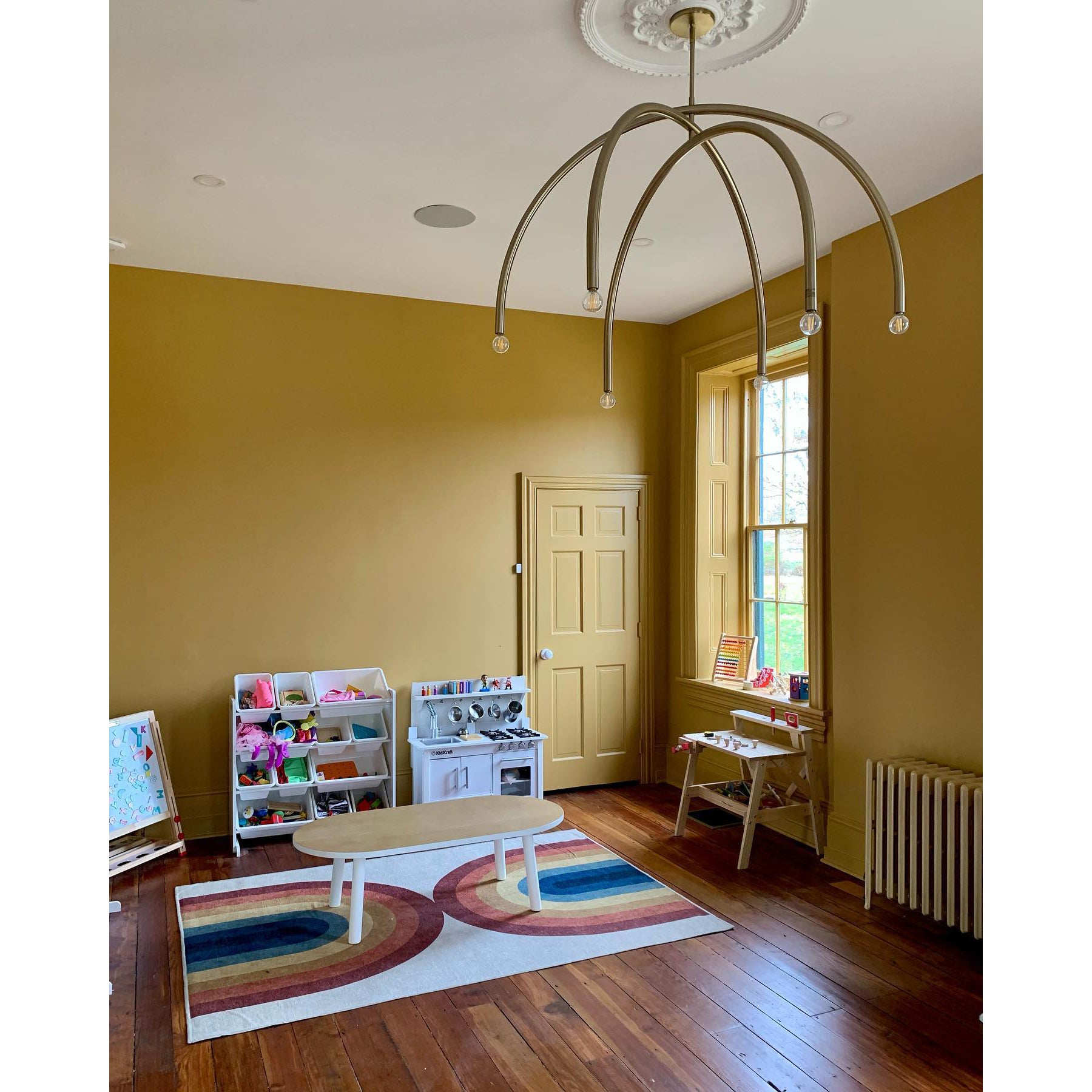 Hadden Minimalistischer Industrieller Messing-Kronleuchter-Letslighting