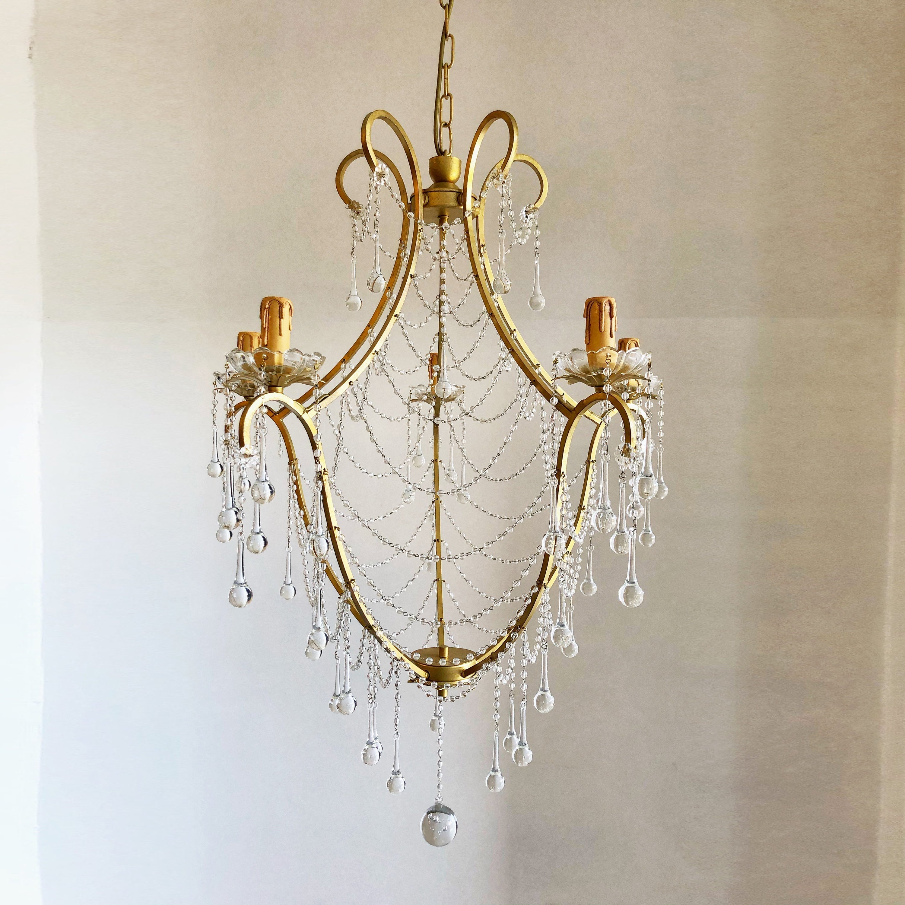 Qvistuvyo Luxus-Glas-Kronleuchter-Letslighting