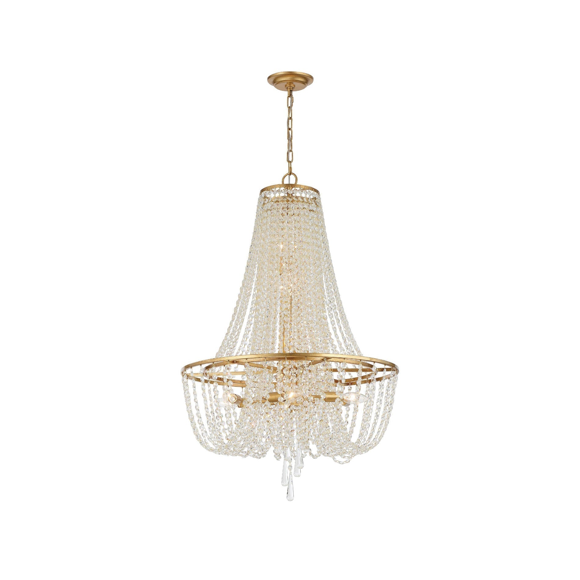 Sifuvys Postmodern Luxury Metal Crystal Chandelier - Letslighting