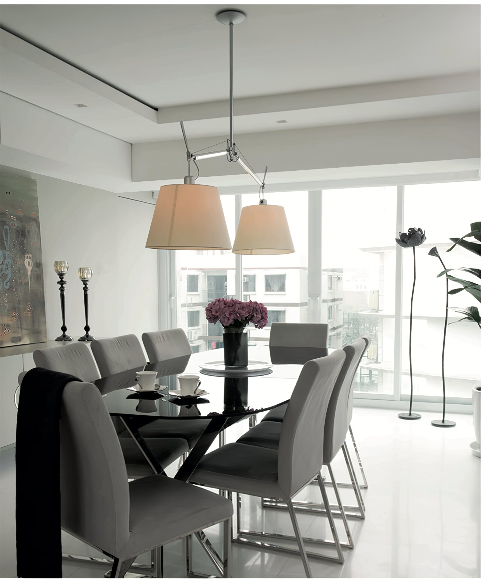 Evmirion Premium Elegance Stoff-Pendelleuchte-Letslighting