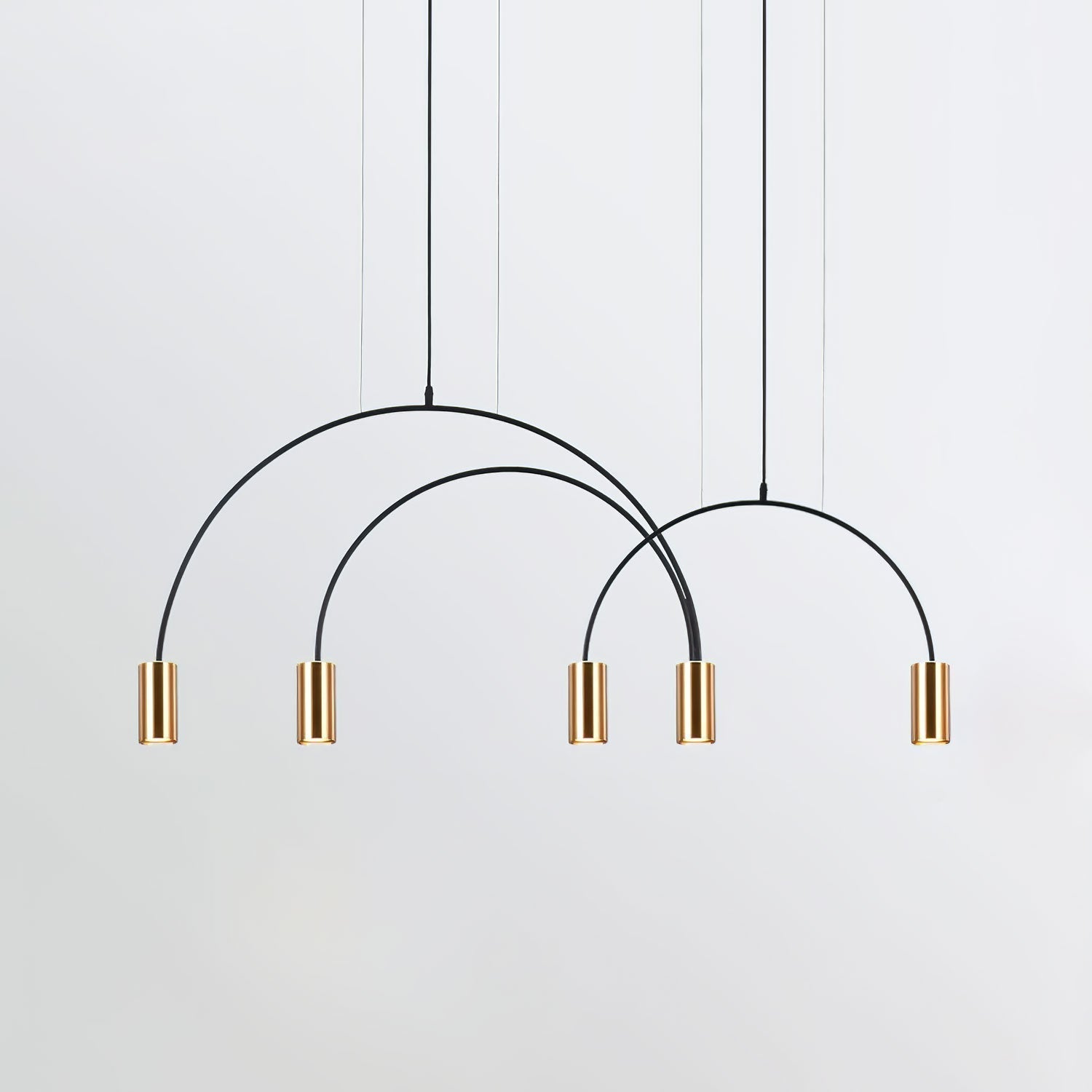 Solara Pendelleuchte Überlappender Zylinder Minimalistisch Esszimmer-Letslighting