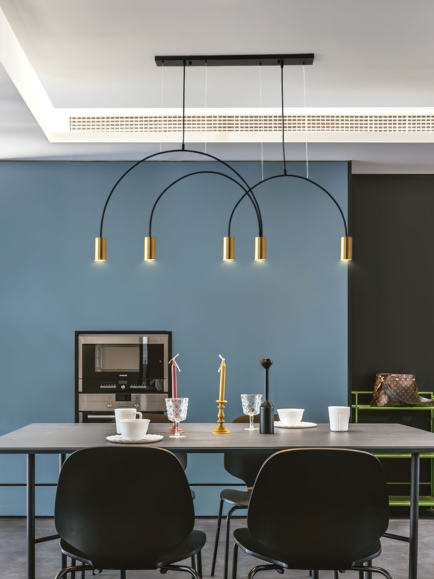 Solara Pendelleuchte Überlappender Zylinder Minimalistisch Esszimmer-Letslighting