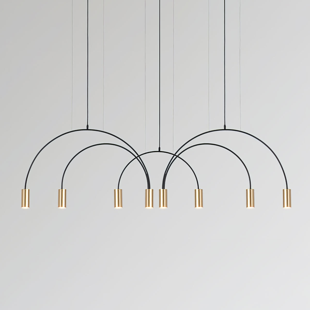 Solara Pendelleuchte Überlappender Zylinder Minimalistisch Esszimmer-Letslighting
