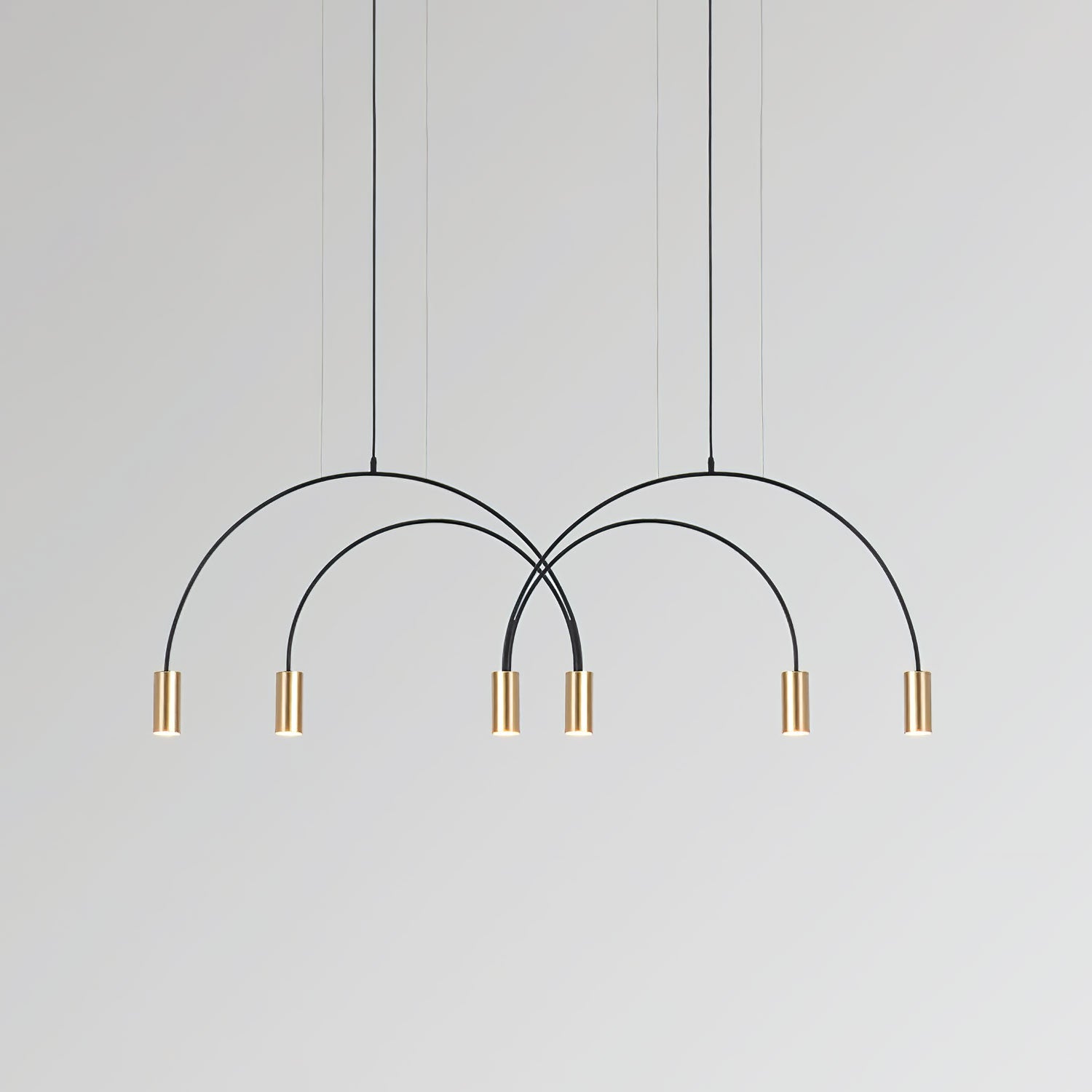 Solara Pendelleuchte Überlappender Zylinder Minimalistisch Esszimmer-Letslighting