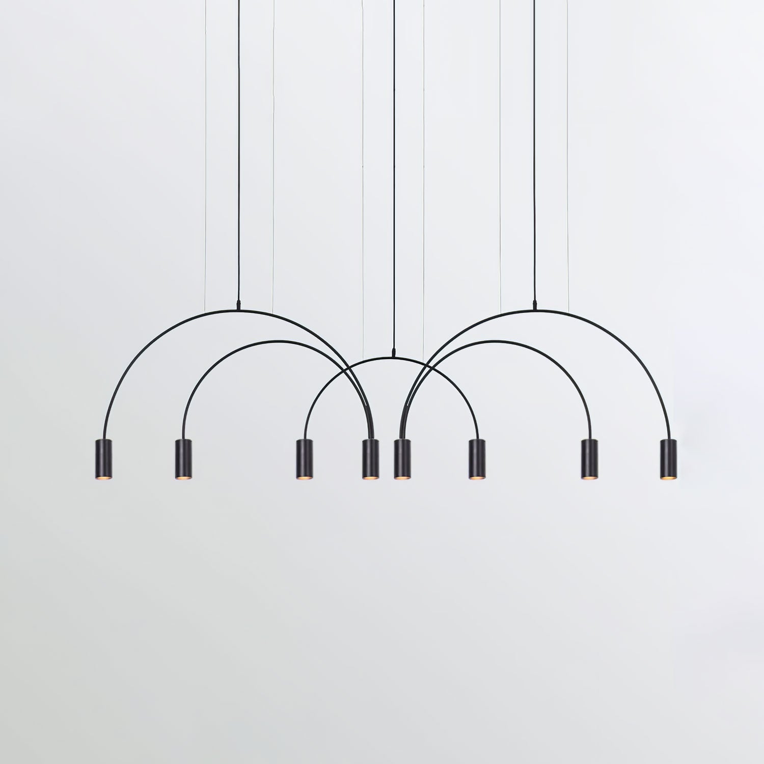Solara Pendelleuchte Überlappender Zylinder Minimalistisch Esszimmer-Letslighting