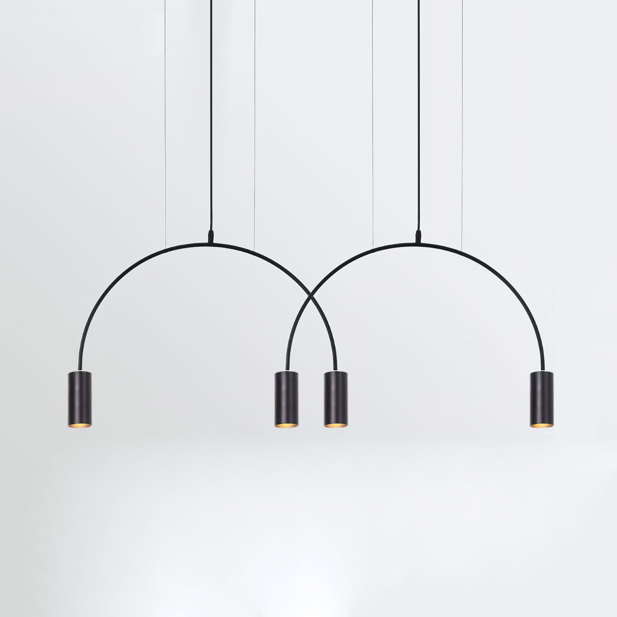 Solara Pendelleuchte Überlappender Zylinder Minimalistisch Esszimmer-Letslighting
