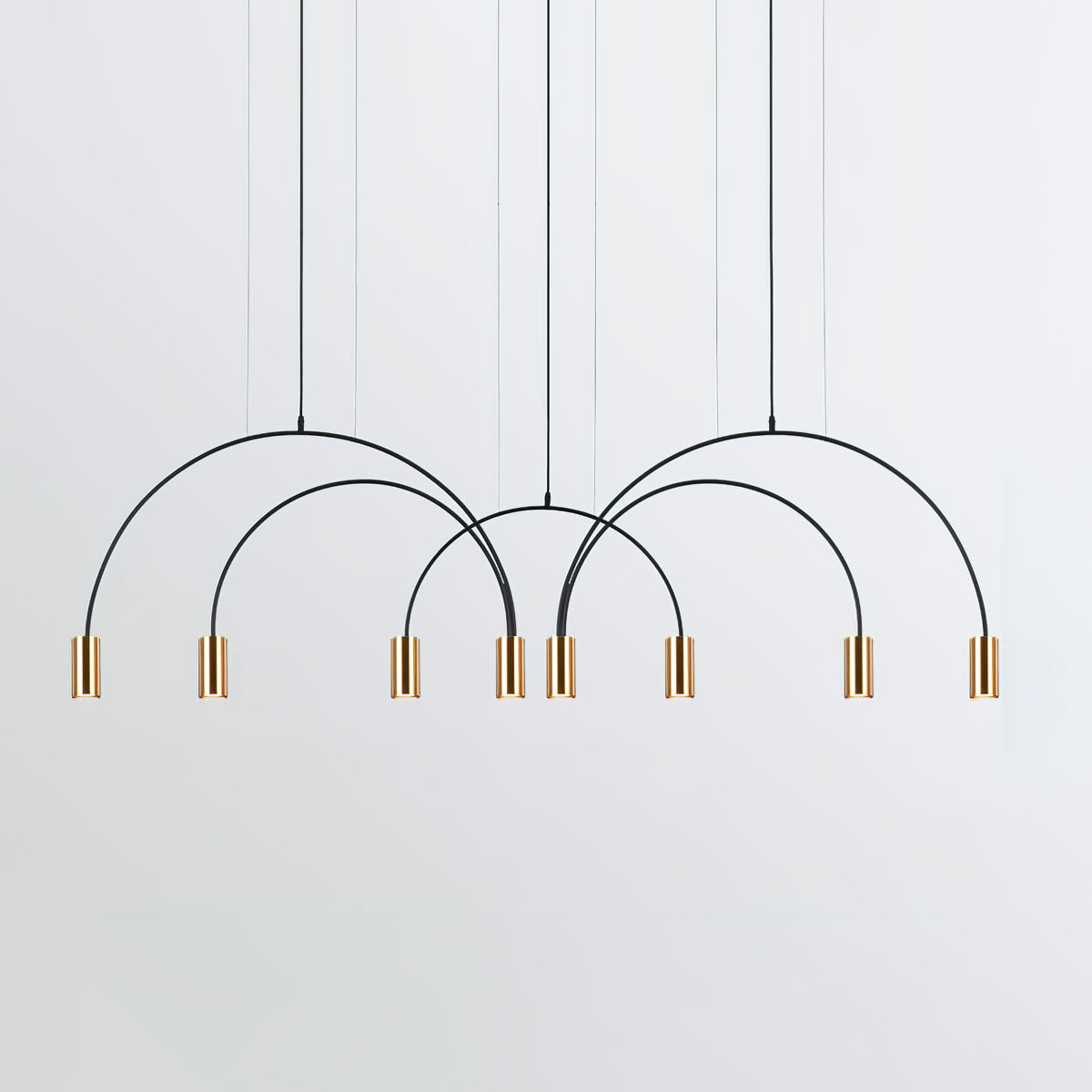 Solara Pendelleuchte Überlappender Zylinder Minimalistisch Esszimmer-Letslighting