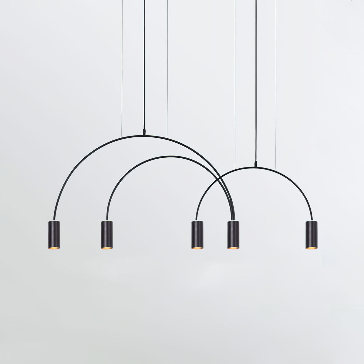 Solara Pendelleuchte Überlappender Zylinder Minimalistisch Esszimmer-Letslighting