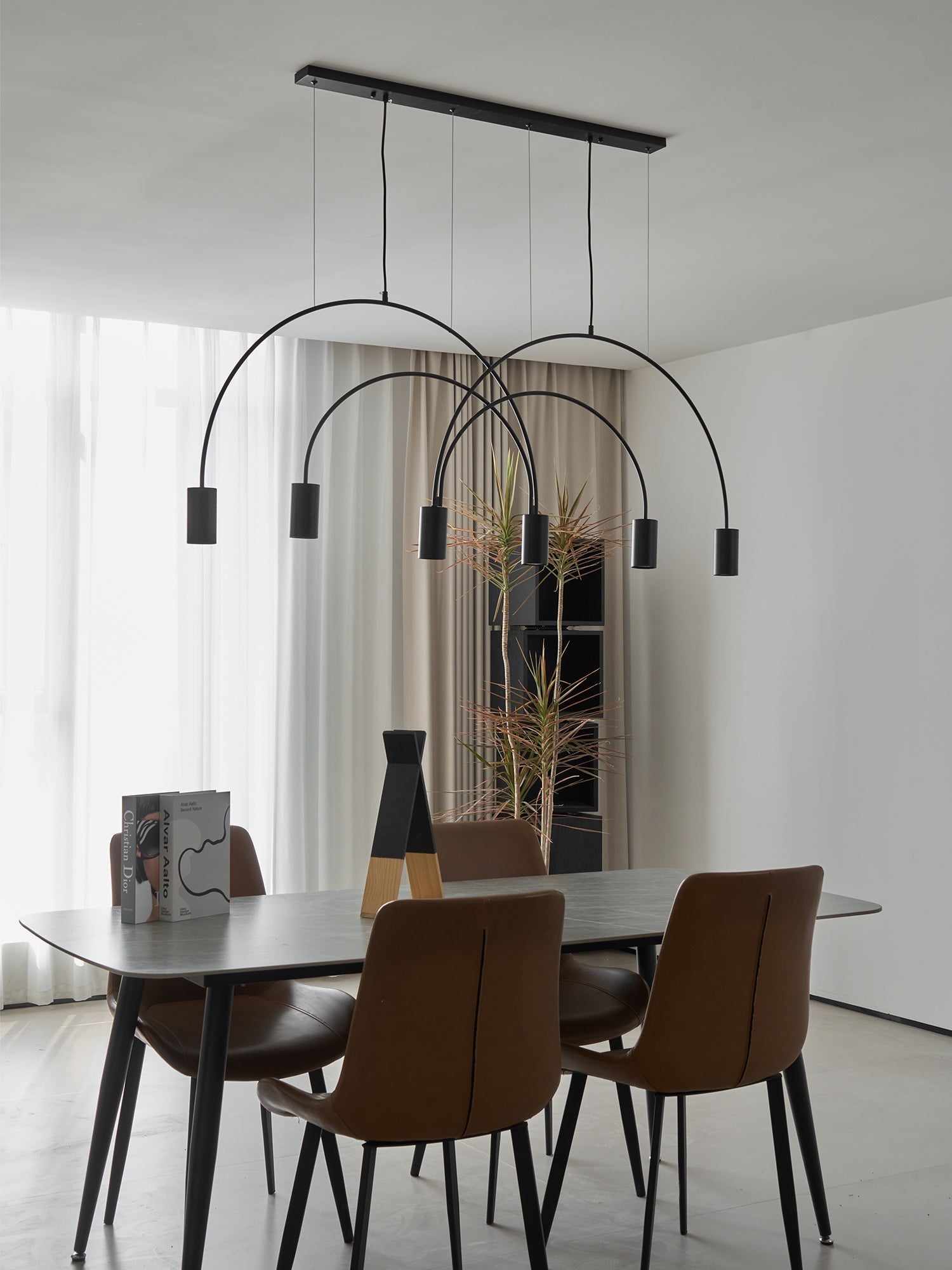 Solara Pendelleuchte Überlappender Zylinder Minimalistisch Esszimmer-Letslighting