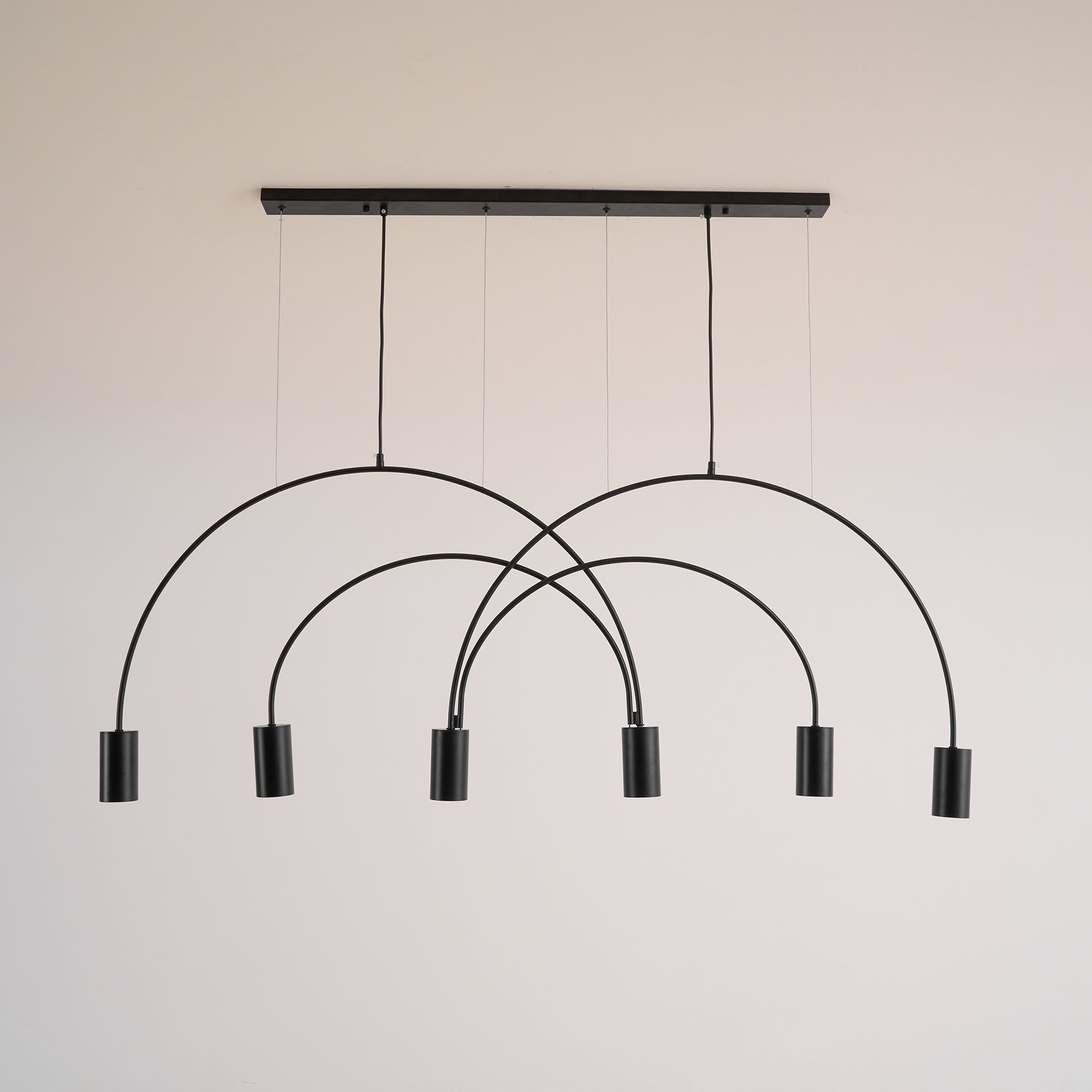 Solara Pendelleuchte Überlappender Zylinder Minimalistisch Esszimmer-Letslighting
