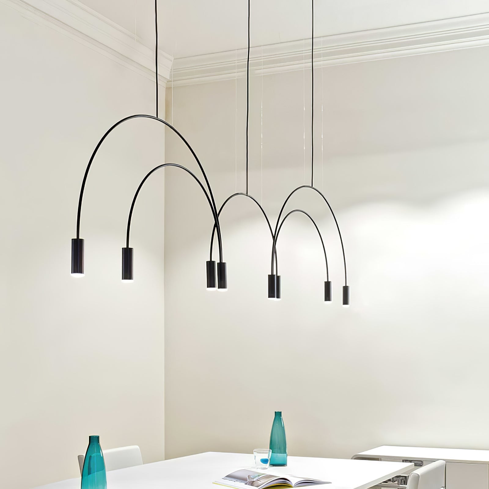 Solara Pendelleuchte Überlappender Zylinder Minimalistisch Esszimmer-Letslighting