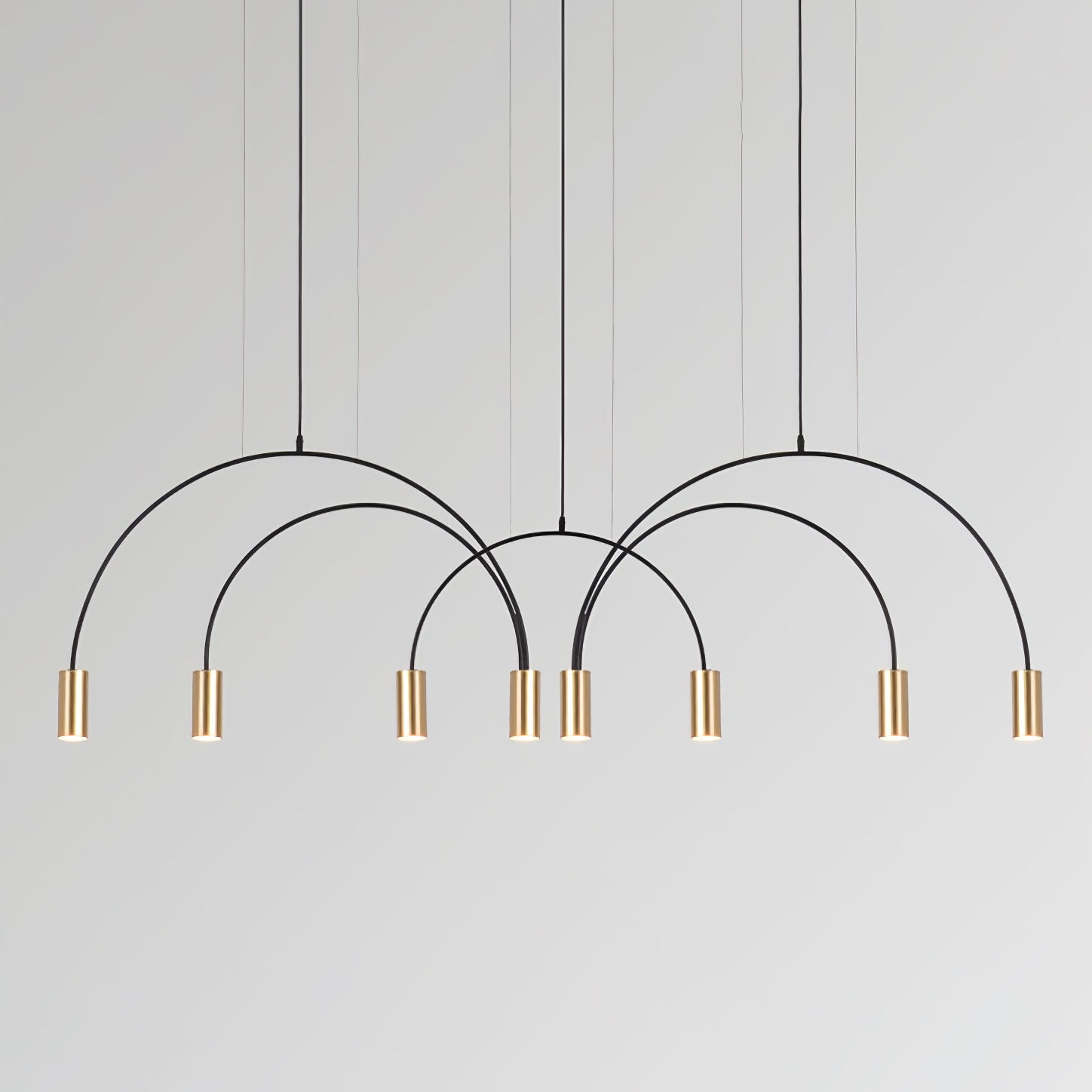 Solara Pendelleuchte Überlappender Zylinder Minimalistisch Esszimmer-Letslighting