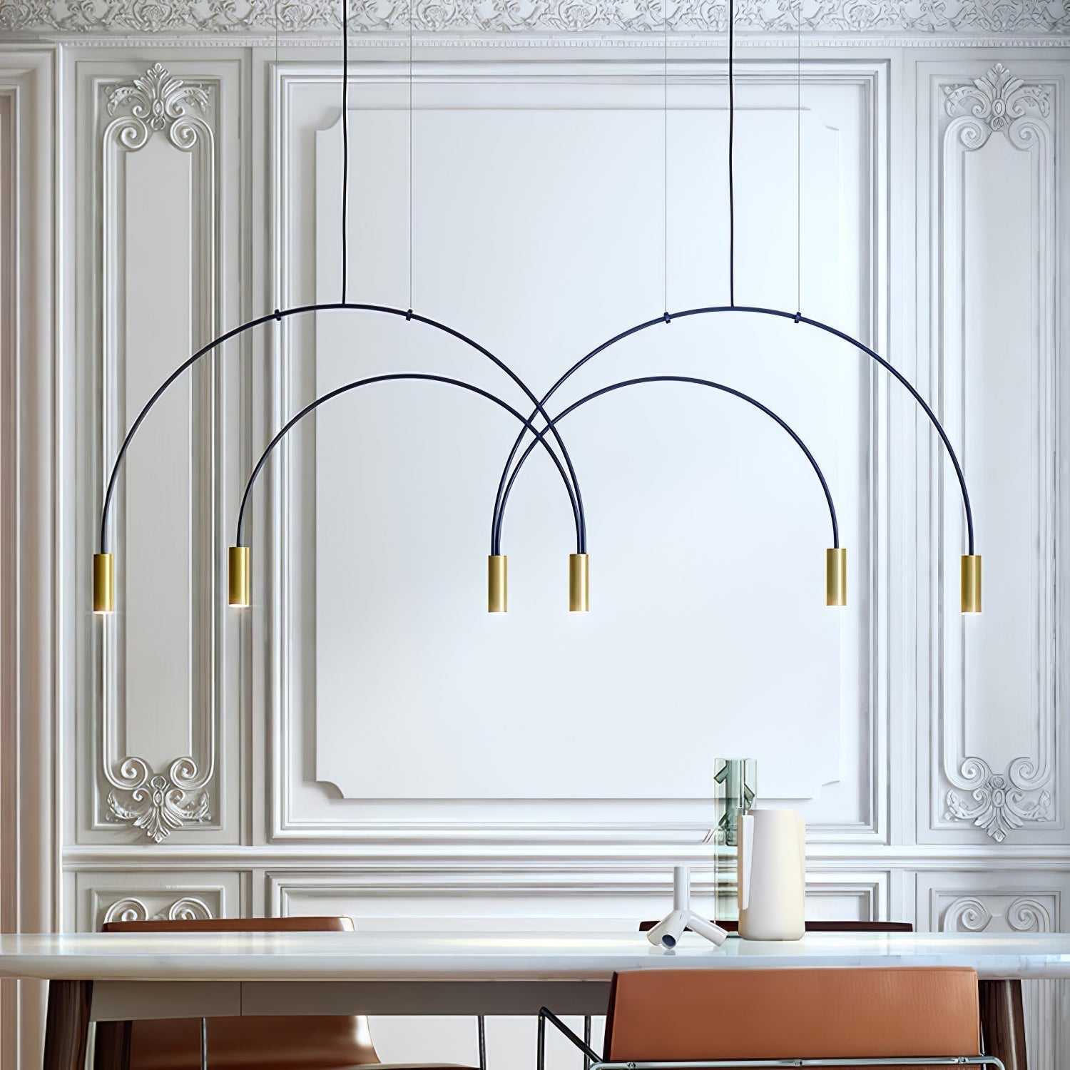 Solara Pendelleuchte Überlappender Zylinder Minimalistisch Esszimmer-Letslighting