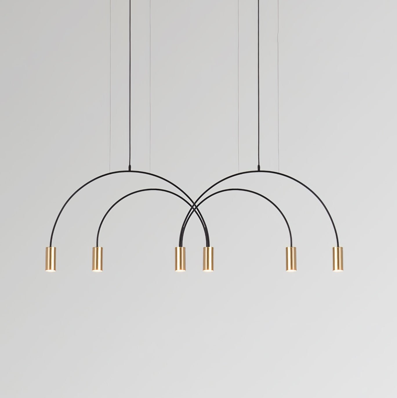 Solara Pendelleuchte Überlappender Zylinder Minimalistisch Esszimmer-Letslighting