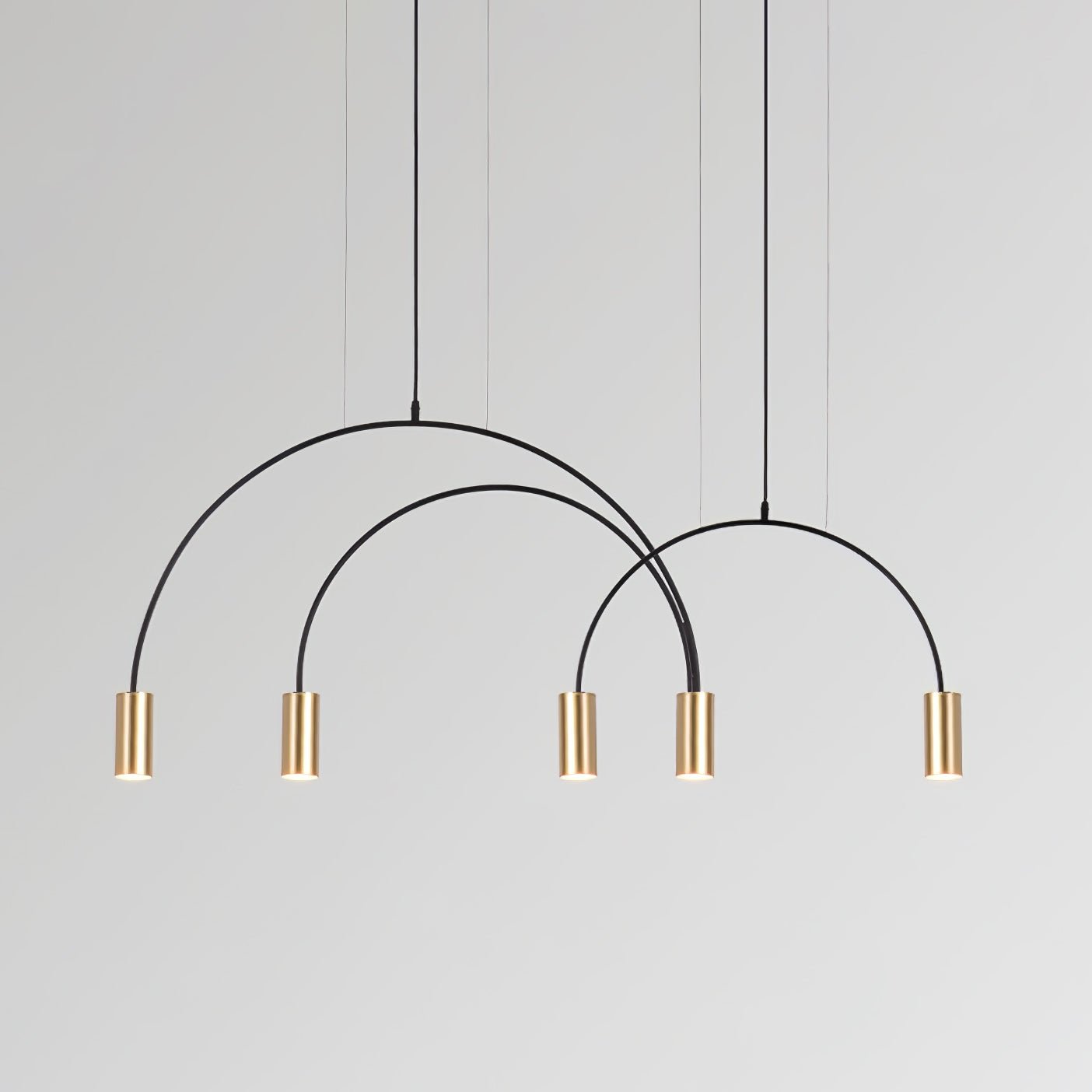 Solara Pendelleuchte Überlappender Zylinder Minimalistisch Esszimmer-Letslighting