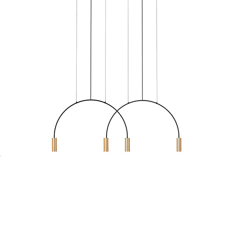 Solara Pendelleuchte Überlappender Zylinder Minimalistisch Esszimmer-Letslighting