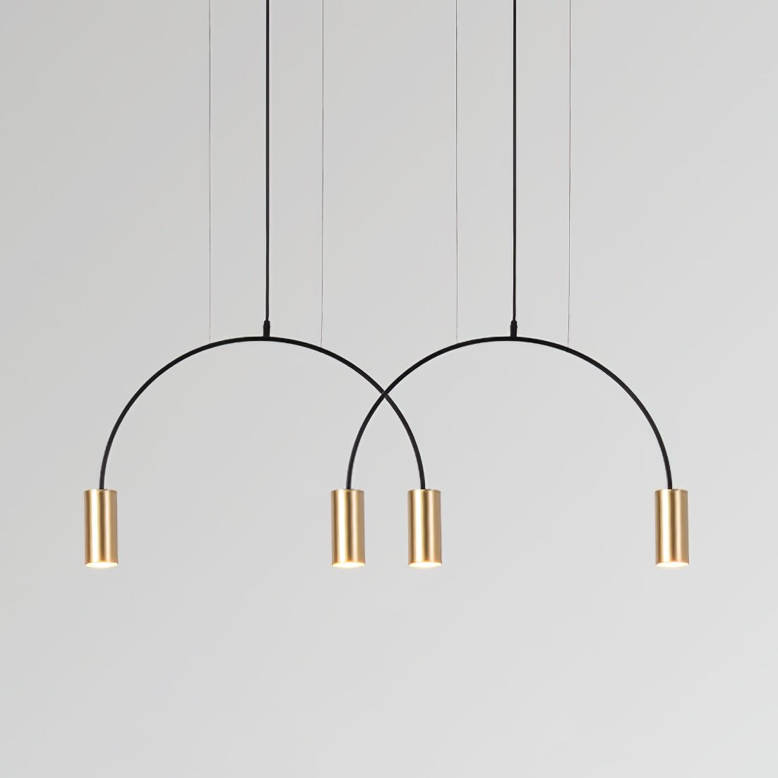 Solara Pendelleuchte Überlappender Zylinder Minimalistisch Esszimmer-Letslighting