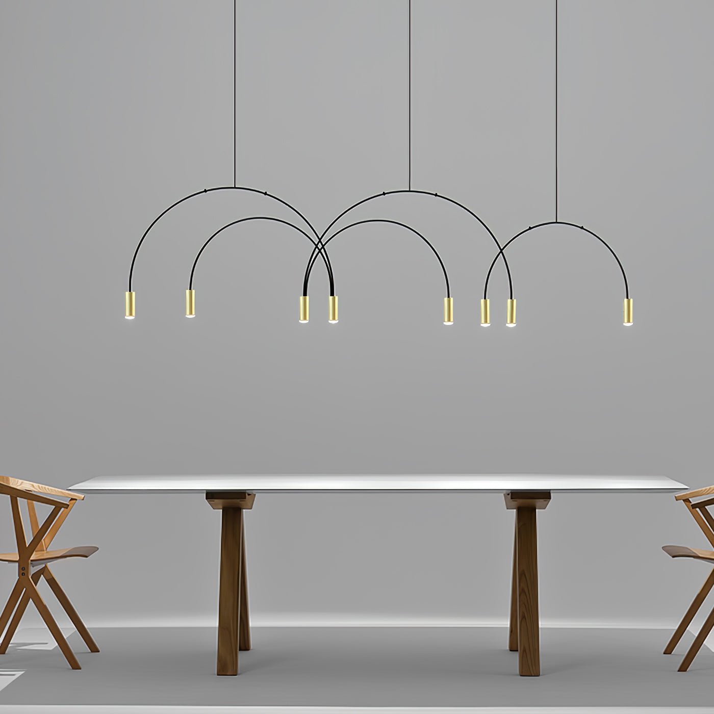 Solara Pendelleuchte Überlappender Zylinder Minimalistisch Esszimmer-Letslighting