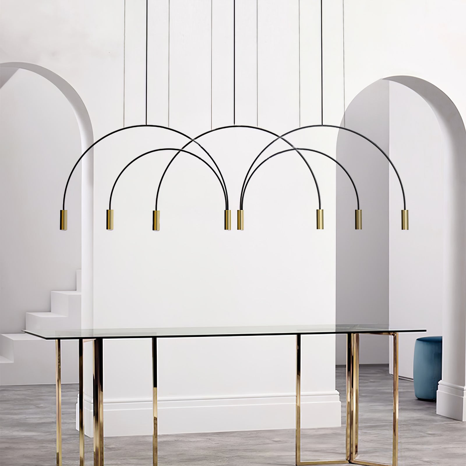 Solara Pendelleuchte Überlappender Zylinder Minimalistisch Esszimmer-Letslighting