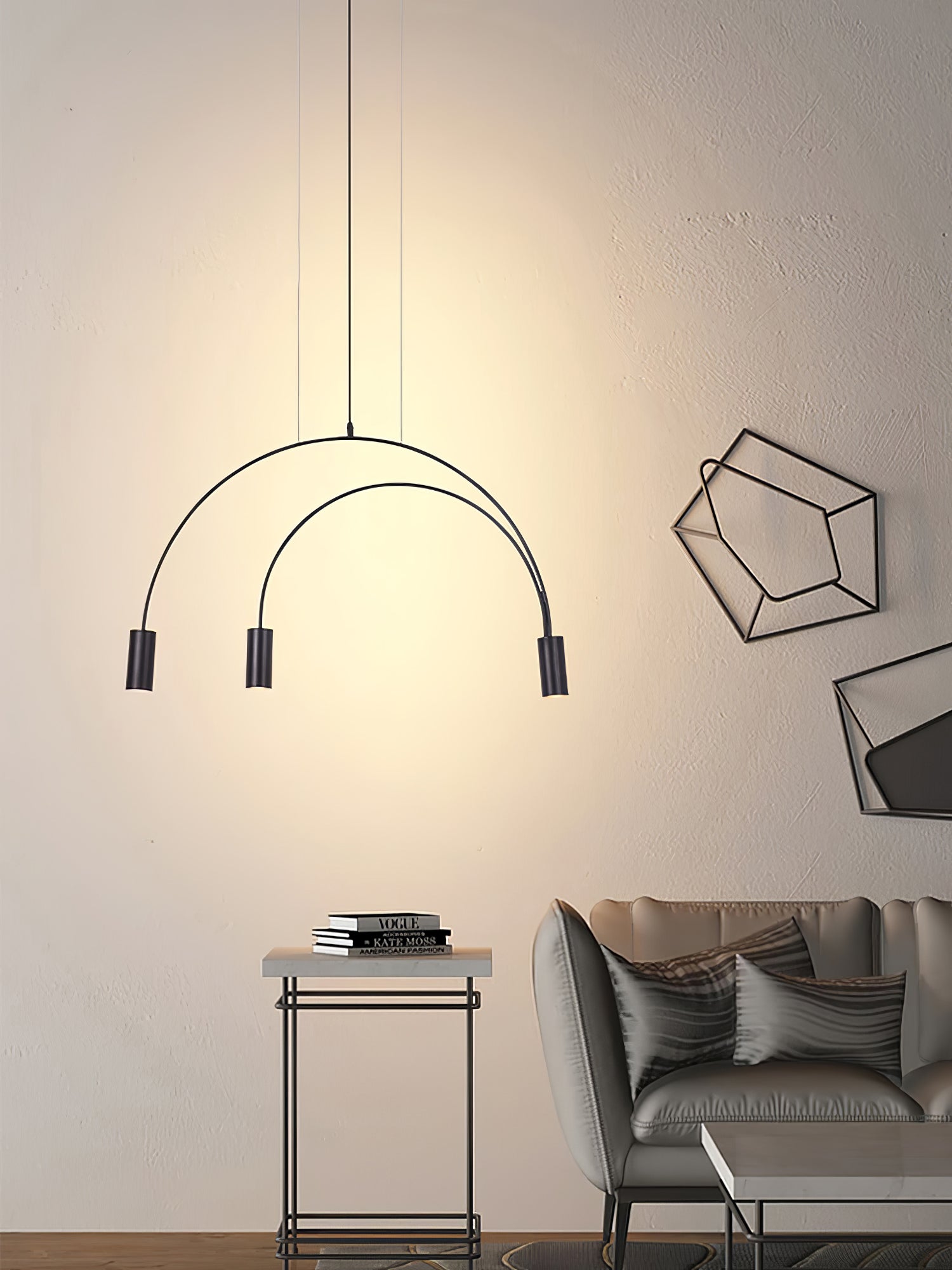 Solara Pendelleuchte Überlappender Zylinder Minimalistisch Esszimmer-Letslighting