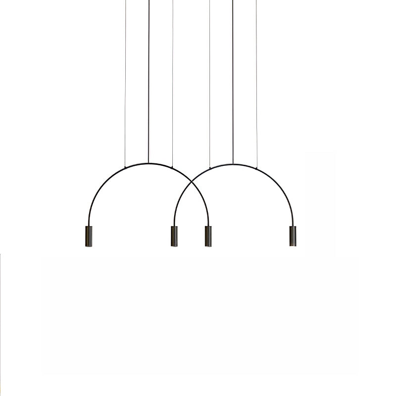 Solara Pendelleuchte Überlappender Zylinder Minimalistisch Esszimmer-Letslighting