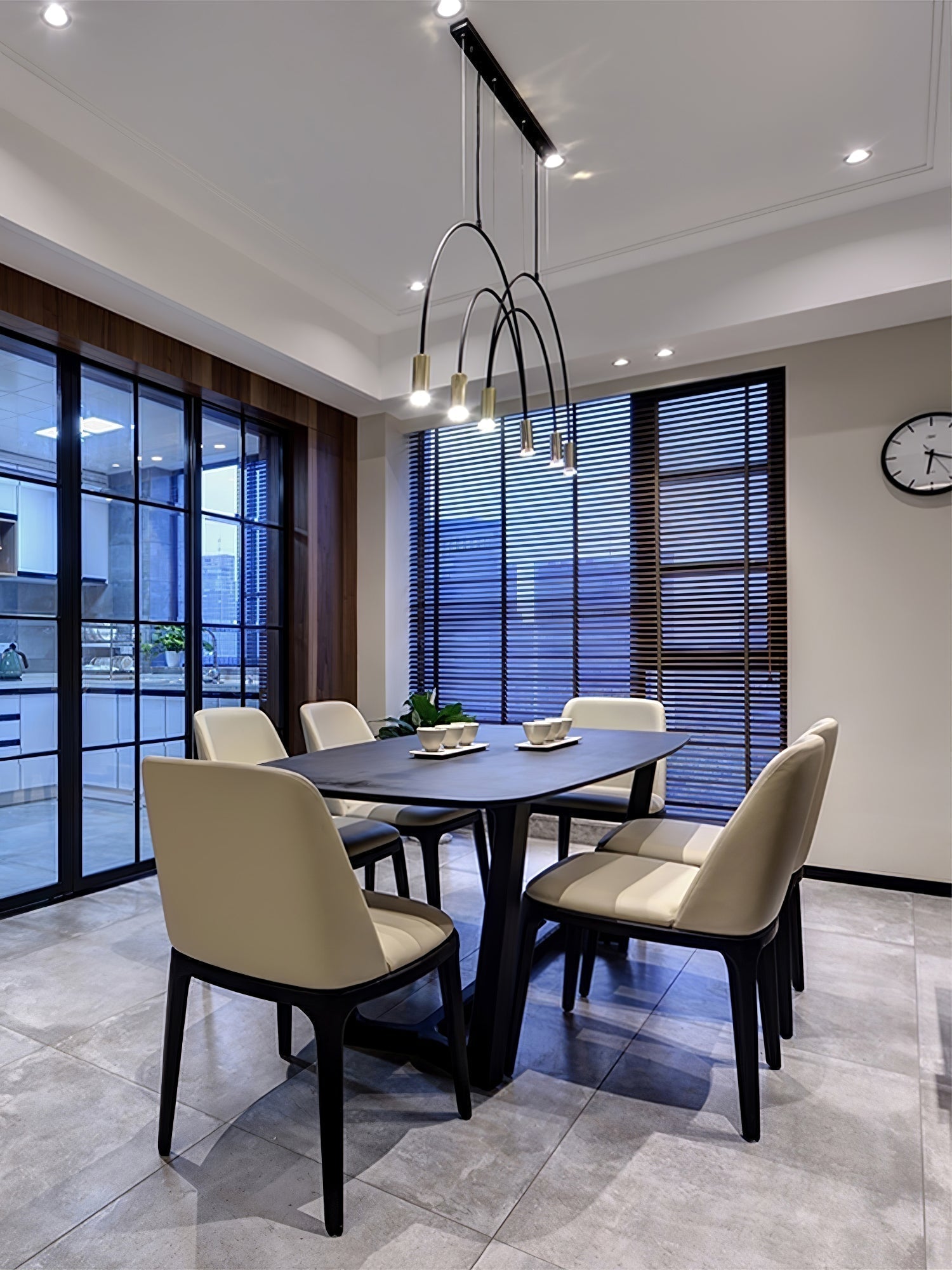 Solara Pendelleuchte Überlappender Zylinder Minimalistisch Esszimmer-Letslighting