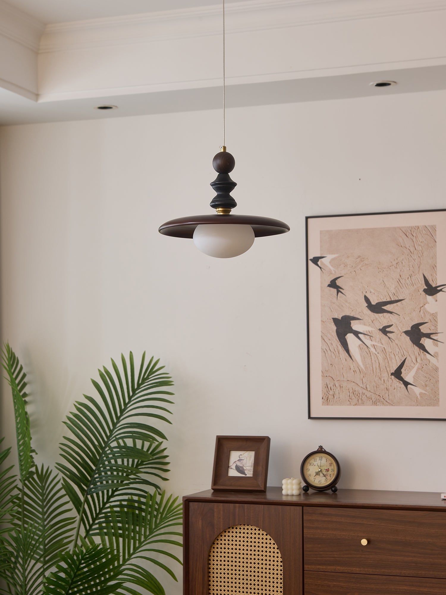 Syraeeth Premium nordische Kunst Holz Pendelleuchte-Letslighting