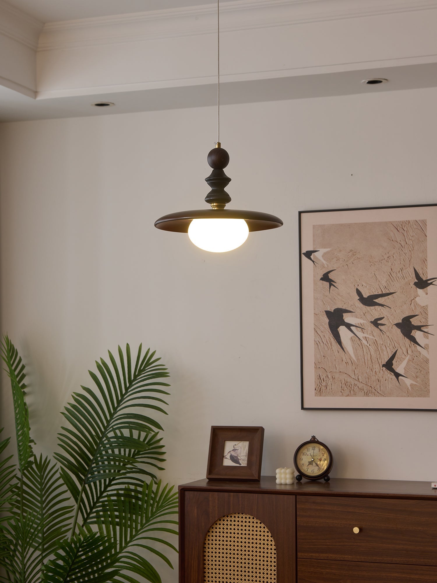Syraeeth Premium nordische Kunst Holz Pendelleuchte-Letslighting