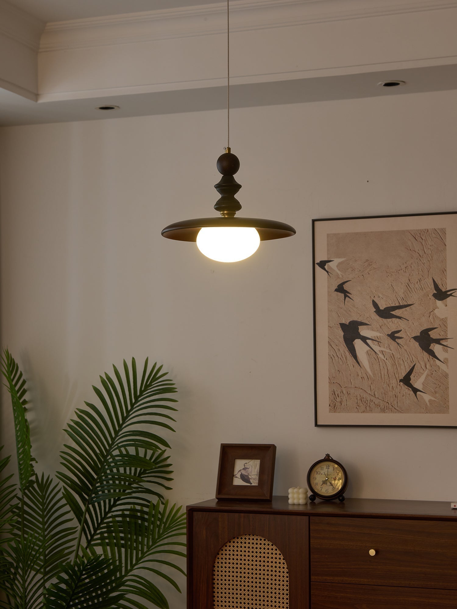 Syraeeth Premium nordische Kunst Holz Pendelleuchte-Letslighting