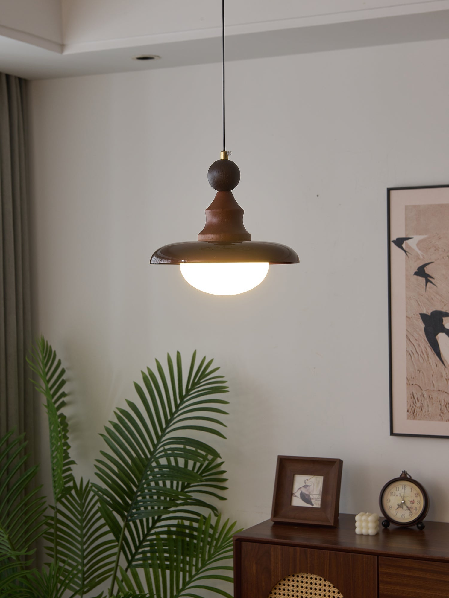 Syraeeth Premium nordische Kunst Holz Pendelleuchte-Letslighting