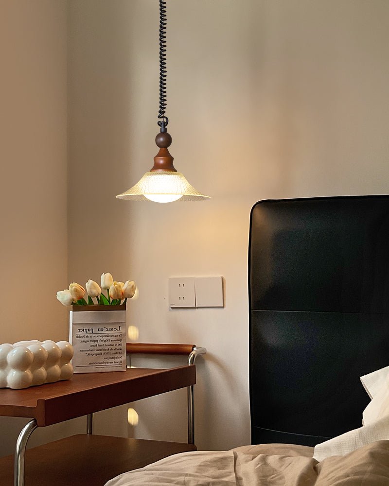 Syraeeth Premium nordische Kunst Holz Pendelleuchte-Letslighting
