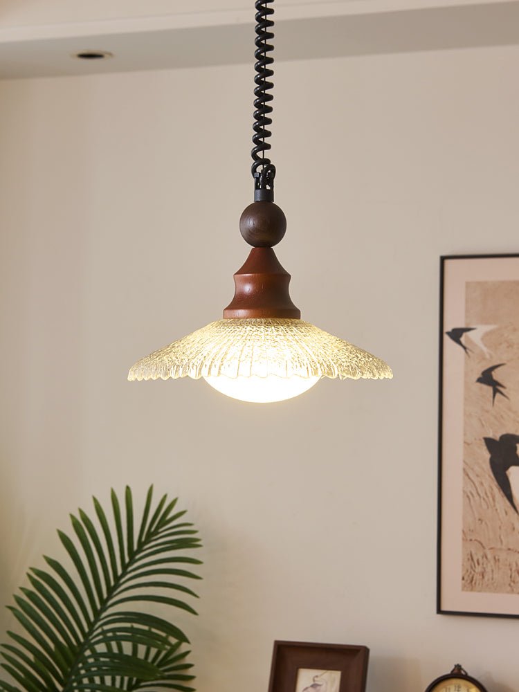 Syraeeth Premium nordische Kunst Holz Pendelleuchte-Letslighting