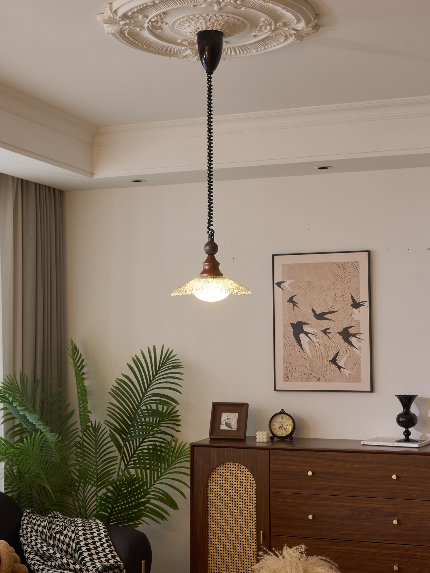 Syraeeth Premium nordische Kunst Holz Pendelleuchte-Letslighting