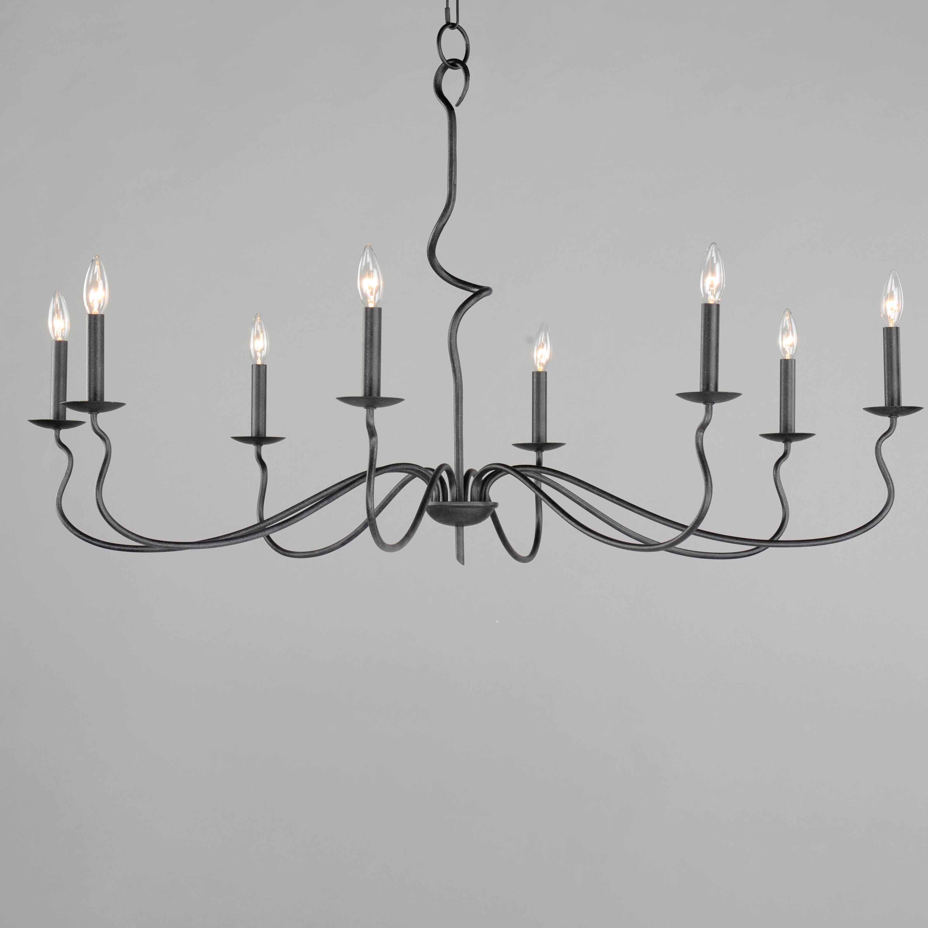 Rauduvyo Industrieller Kronleuchter aus Messing-Letslighting