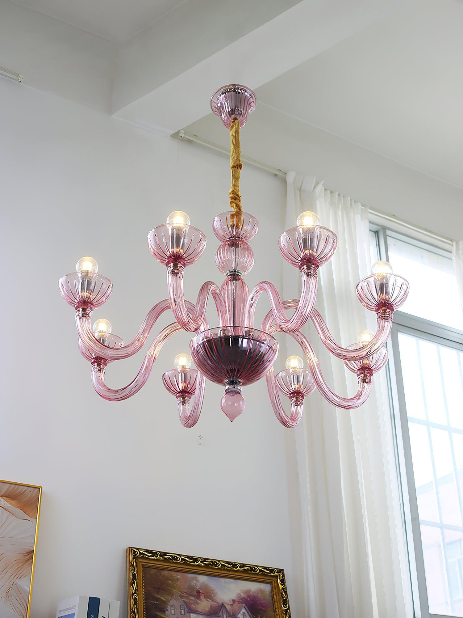 Ares Murano Glass Chandelier - Blowlighting