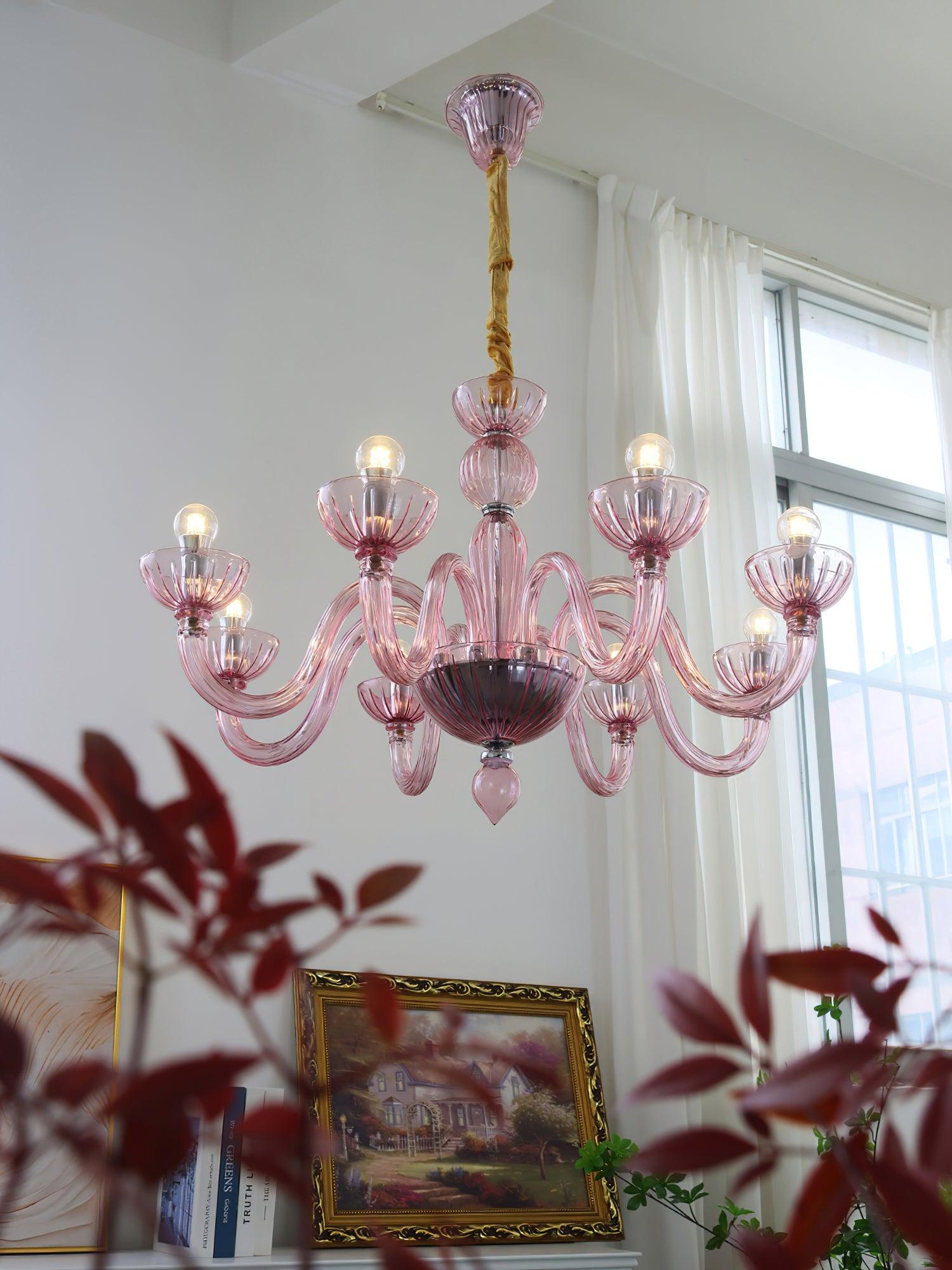 Ares Murano Glass Chandelier - Blowlighting