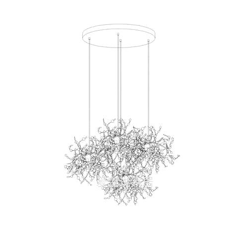 Lustra Pendelleuchte lic Disc Cloud-Letslighting