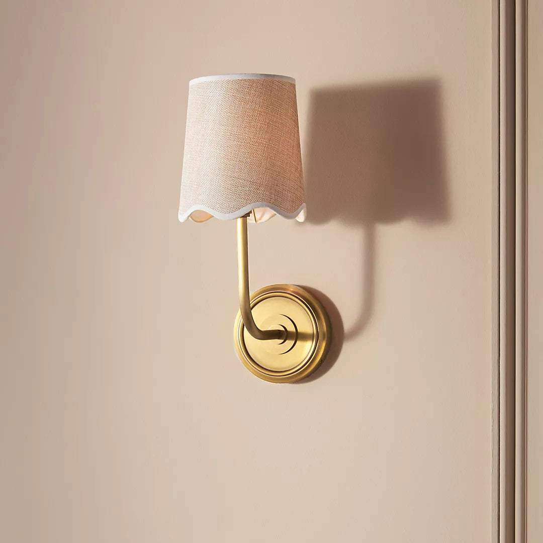 Sifuvyo Elegante Vintage Wandleuchte aus Stoff-Letslighting