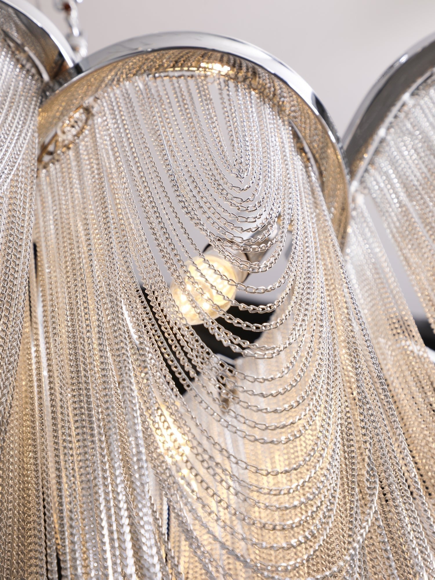 Solara Elegante Kronleuchter Quaste Gold-Letslighting