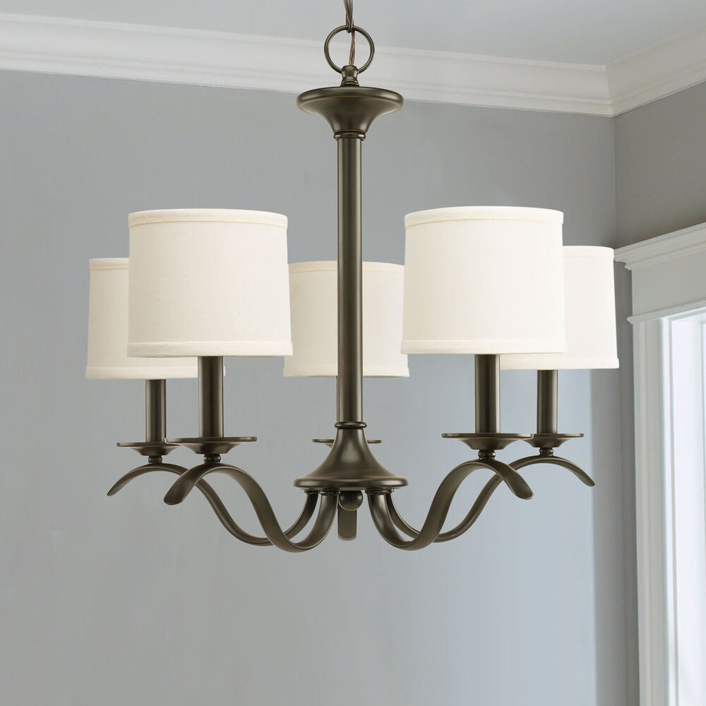 Vatnuvys Traditional Premium Brass Fabric Metal Chandelier - Letslighting