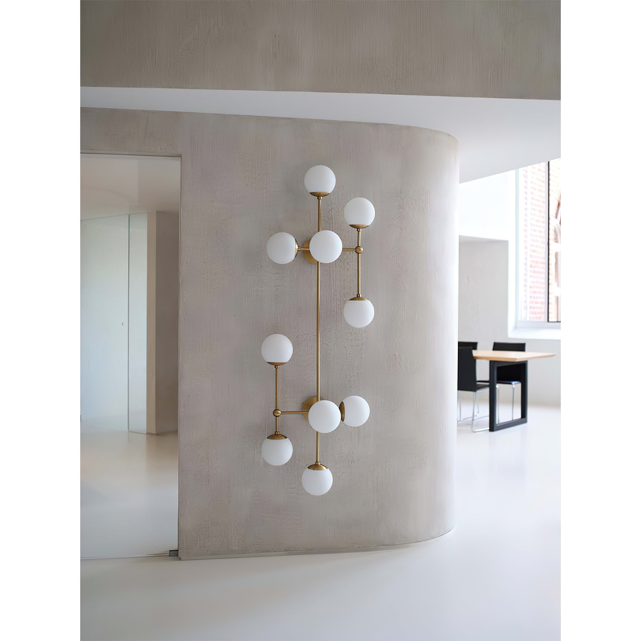 Ulfuvyo Glas Wandleuchte-Letslighting