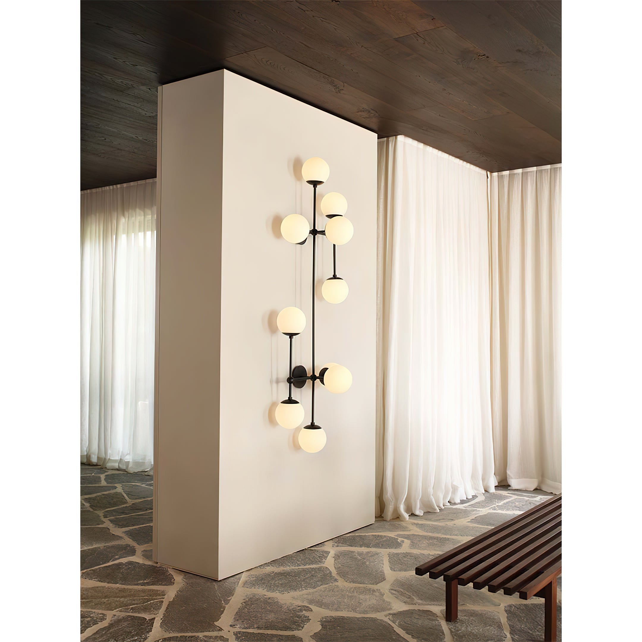 Ulfuvyo Glas Wandleuchte-Letslighting
