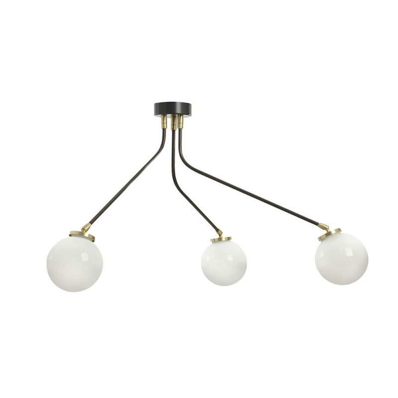 Vatnuvyo Deckenleuchte aus Messingglas-Letslighting